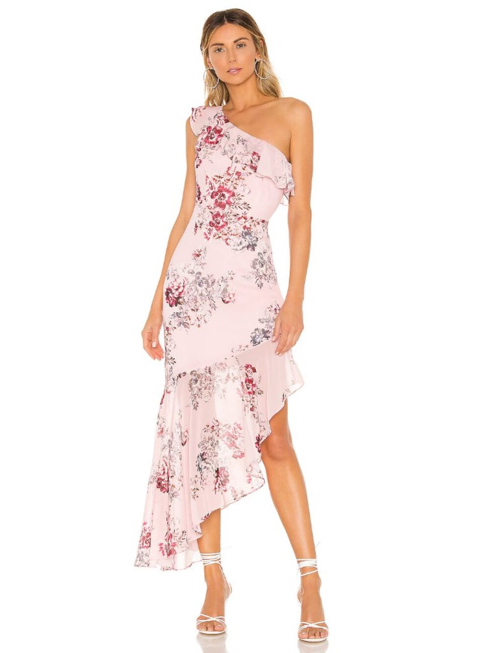 Michael Costello x Revolve Cole Dress Pink Floral